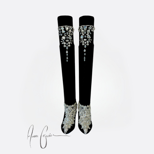 Selina Rhinestone Boots