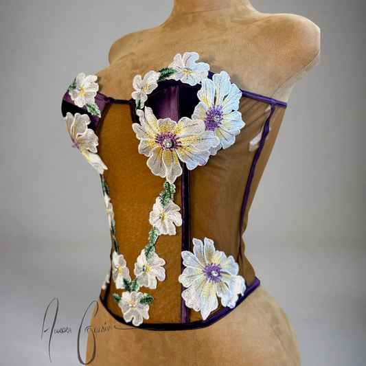 Purple Rain Corset