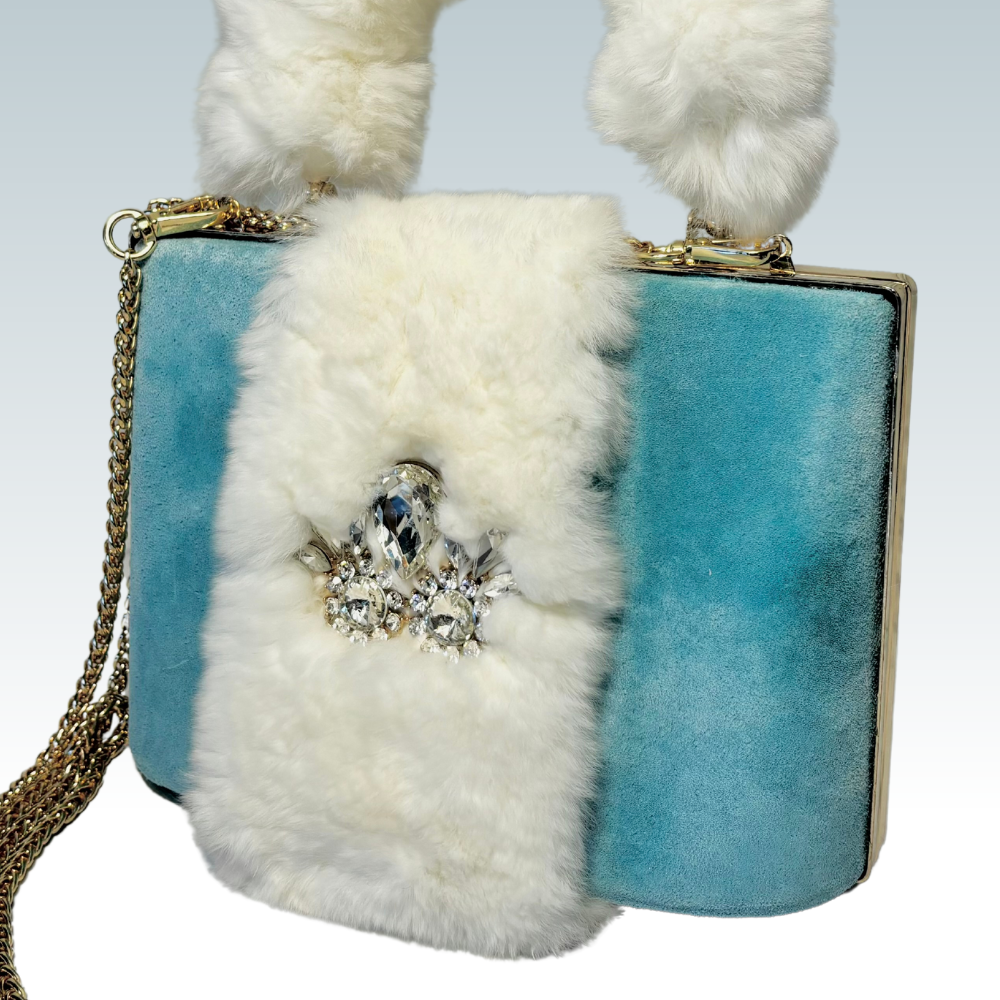 Snow Bunny Top Handle Bag